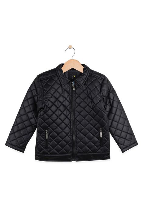 Parka Algodón Invierno Niño Negro-0