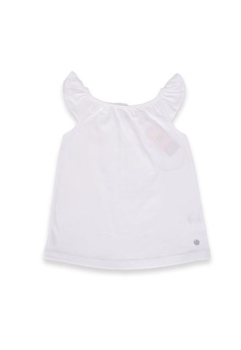 Polera Niña Blanco Pillin-0