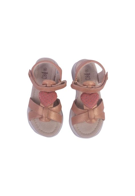 Sandalias Niña Naranja Pillin-1
