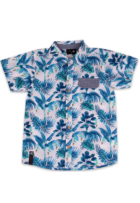 Camisa Niño Azul Pillin-0