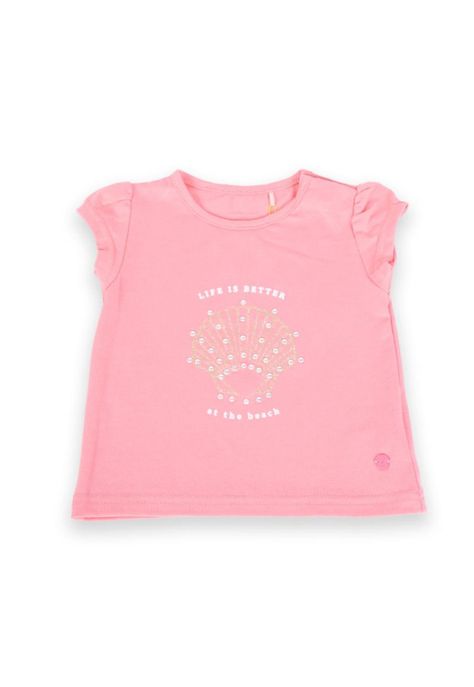 Polera Bebé Niña Coral Pillin-0