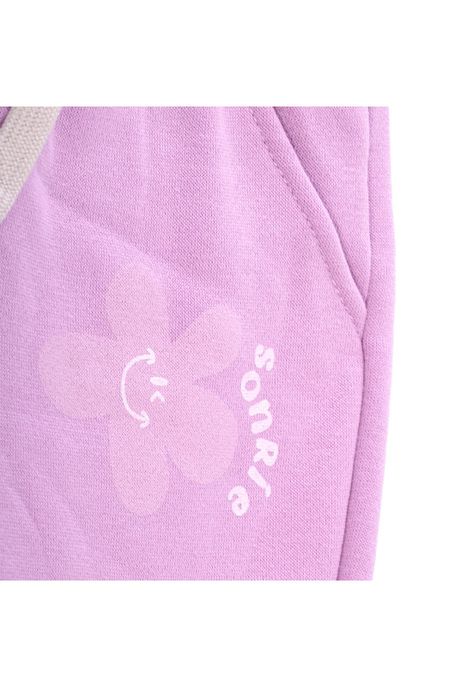 Pantalón Buzo Bebé Niña Violeta Pillin-1