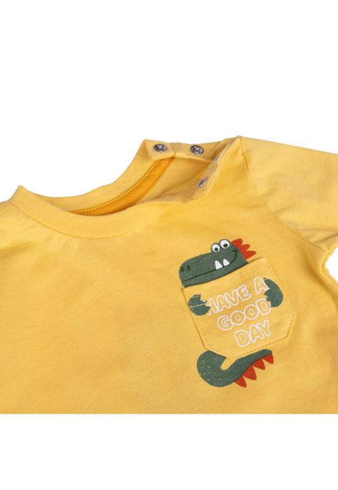 Polera Bebe  Amarillo Pillin ( PVB609-25AMA )-1