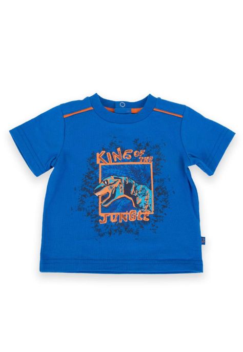 Polera Bebé Niño Turquesa Pillin-0
