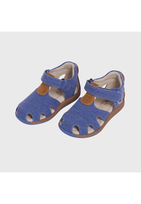 Sandalia Bebe Verano Niño Denim Pillin-0