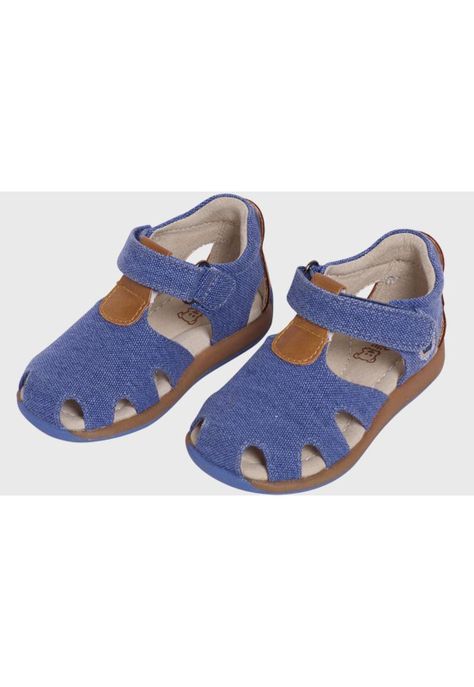 Sandalia Bebe Verano Niño Denim Pillin-1