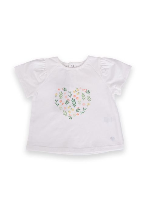 Polera Bebé Niña Crudo Pillin-1