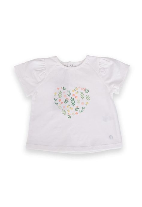 Polera Bebé Niña Crudo Pillin-0