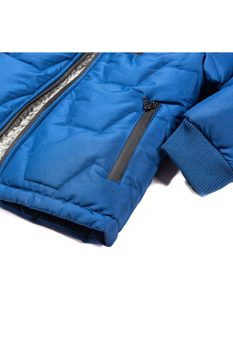 Parka con Capucha Niño Azul Pillin-2