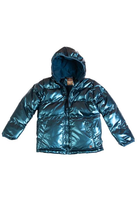 Parka con Capucha Bebé Niño Azul Pillin-0