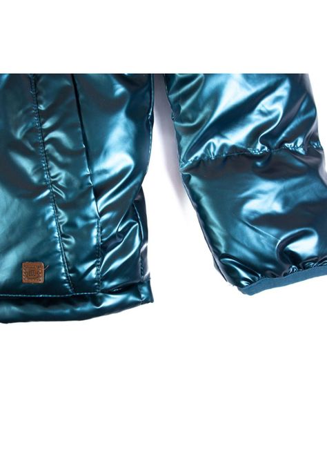 Parka con Capucha Bebé Niño Azul Pillin-2