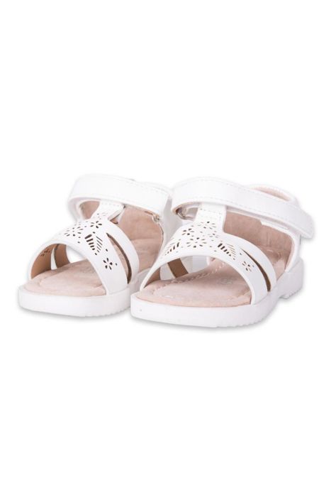 Sandalias Bebe Niña Blanco Pillin-0