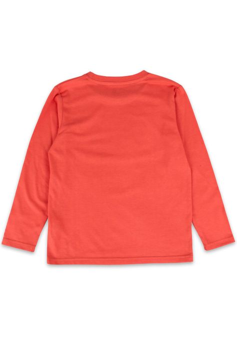Polera Manga Larga Niña Rojo Pillin-3