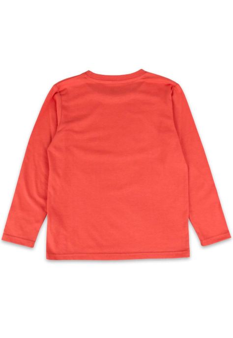 Polera Manga Larga Niña Rojo Pillin-2