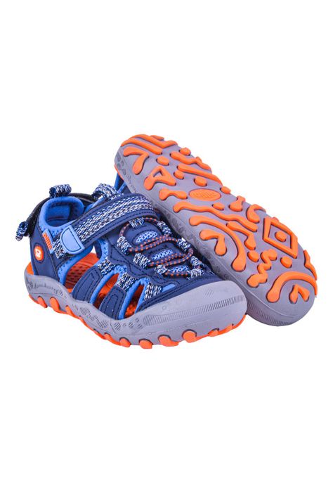 Sandalias Bebe Niño Azul Pillin-2