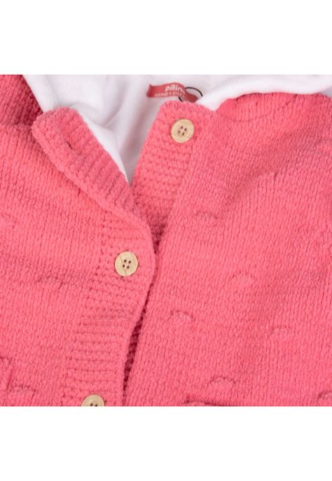 Chaleco Bebe  Rosado Pillin ( PVB915-25COR )-2