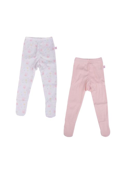 Set 2 Pzas Panty Bebe Niña Multicolor Pillin-3