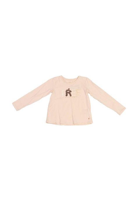 Polera Manga Larga Niña Crudo Pillin-0