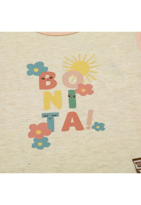 Polera Bebe Niña Crudo Pillin-1