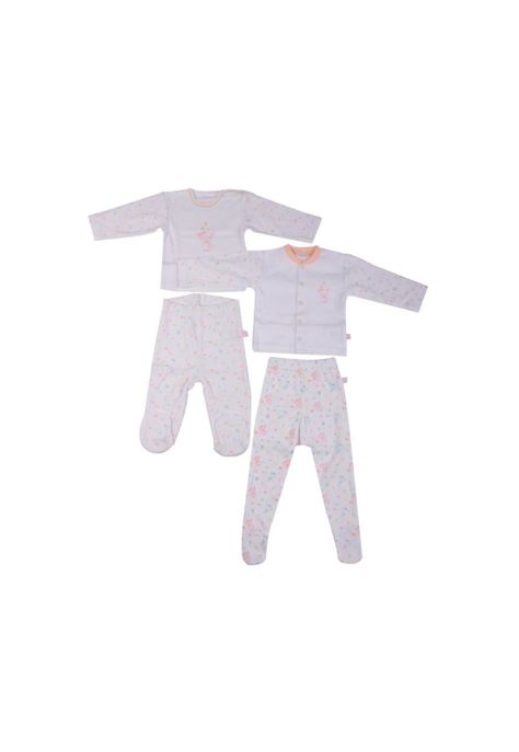 Set 6 Pzas Bebe Niña Multicolor Pillin-0