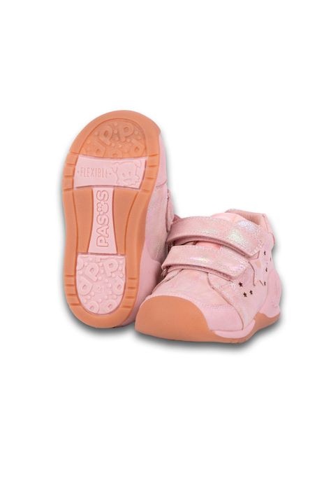 Zapato Clasico Bebé Rosado-1