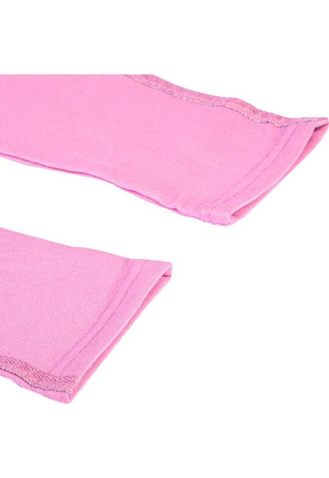 Calza Larga Lisa Niña Rosado Pillin-2