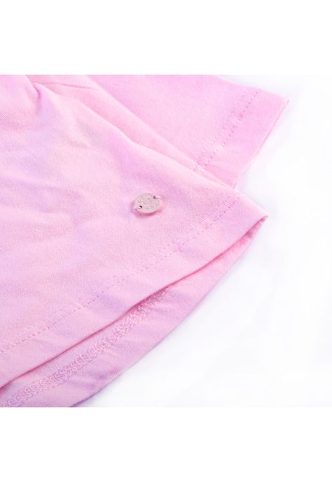 Polera Manga Larga Bebé Niña Rosado Pillin-2