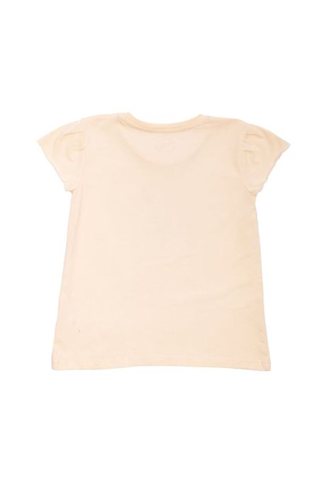 Polera Manga Corta Niña Rosado Pillin-1
