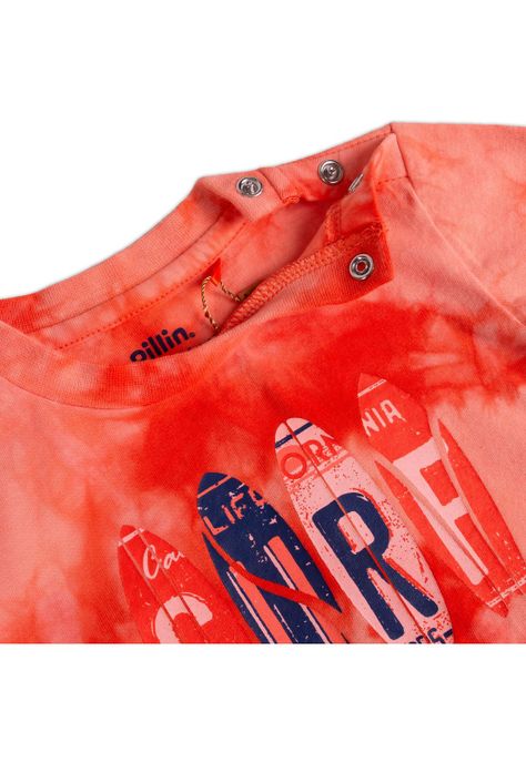 Polera Bebe Niño Rojo Pillin-3