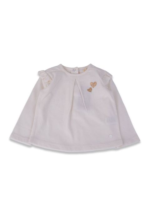 Polera Bebé Niña Crudo Pillin-1