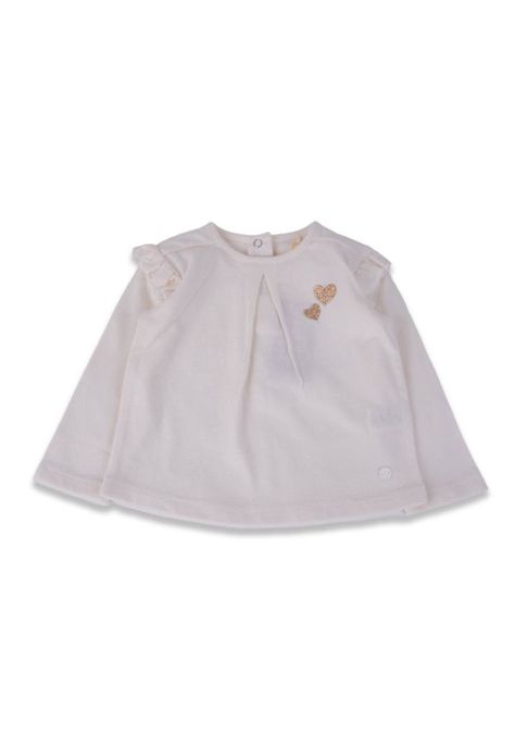 Polera Bebé Niña Crudo Pillin-0