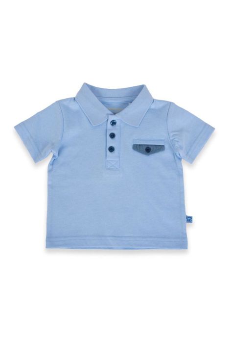 Polera Bebé Niño Celeste Pillin-0