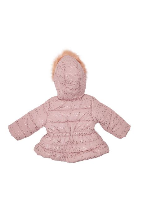 Parka C/Capucha Bebé Niña Palo Rosa Pillin-2