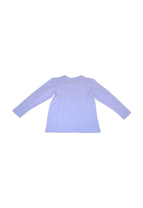 Polera Niña Gris claro Pillin-1