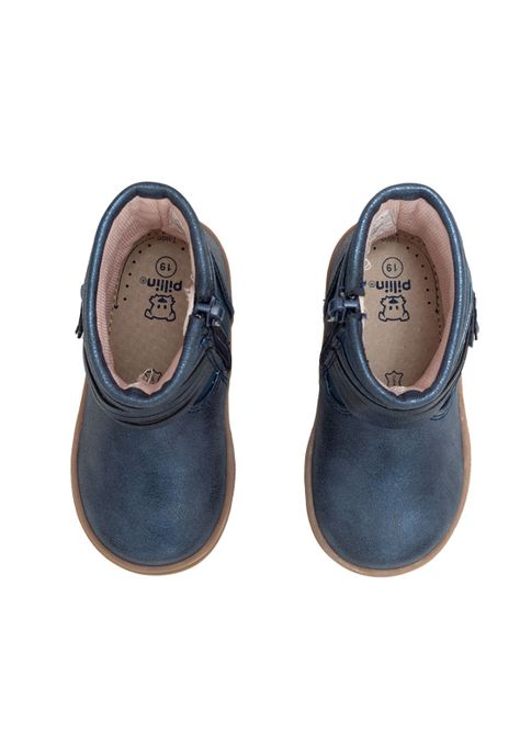 Bota Bebé Niña Azul Pillin-1