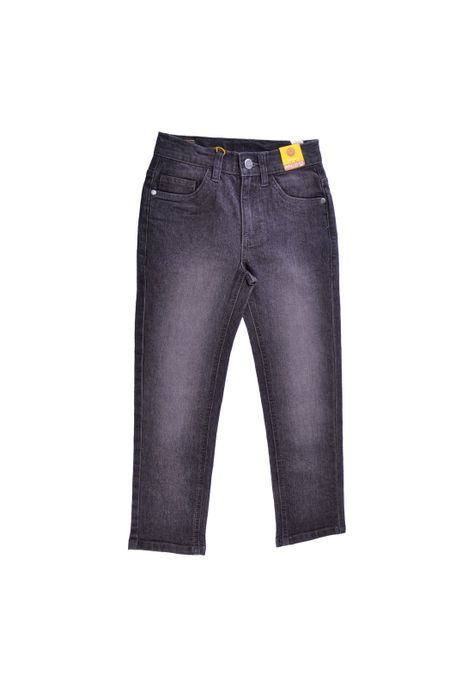 Jeans Skinny Niño Negro Pillin-0
