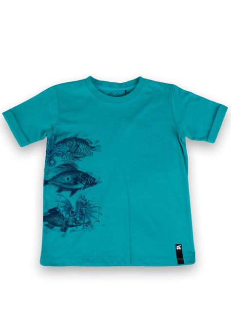 Polera Niño Verde Pillin-0