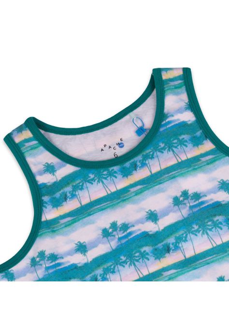 Polera Niño Verde Pillin-1