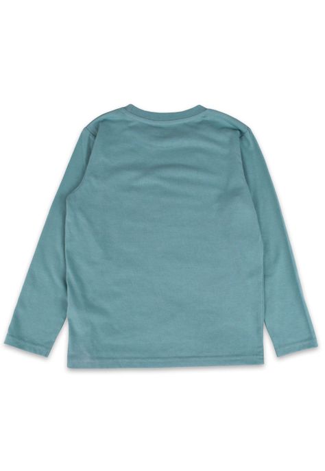 Polera Manga Larga Niña Verde Pillin-3