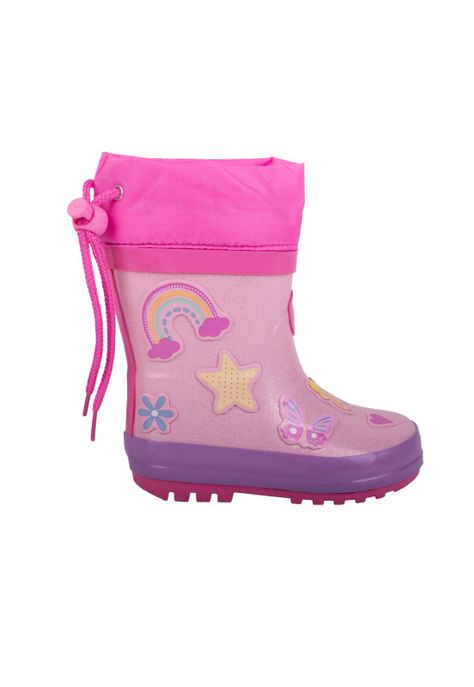Bota agua Niña Rosado Pillin-2