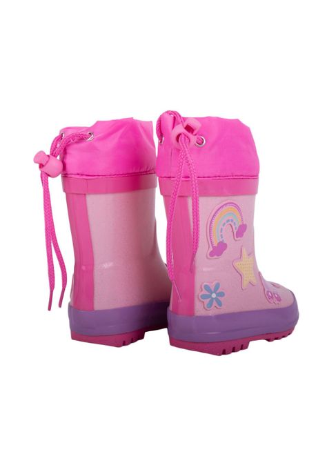 Bota agua Niña Rosado Pillin-3