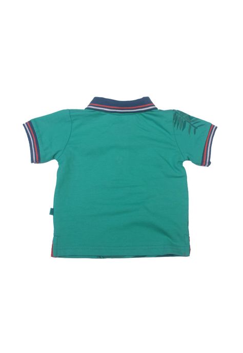 Polera Bebe Niño Turquesa Pillin-1