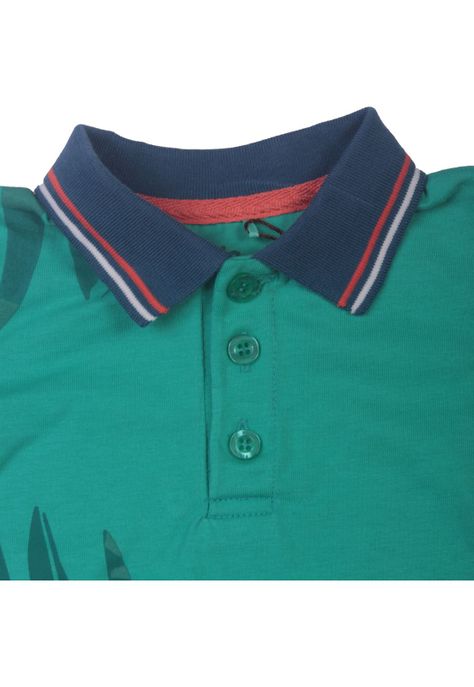Polera Bebe Niño Turquesa Pillin-2