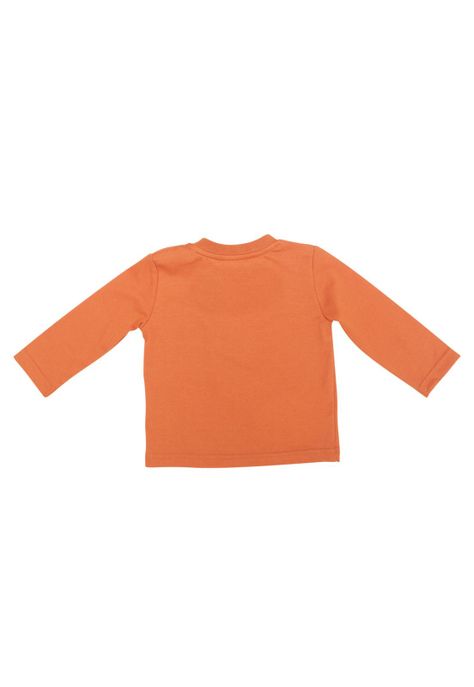 Polera Bebé Niño Manga Larga Ocre Pillin-1