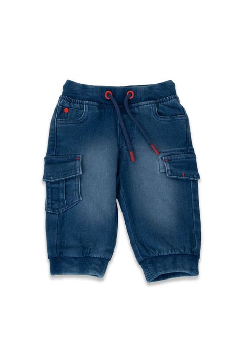 Jeans Bebé Niño Azul Pillin-0