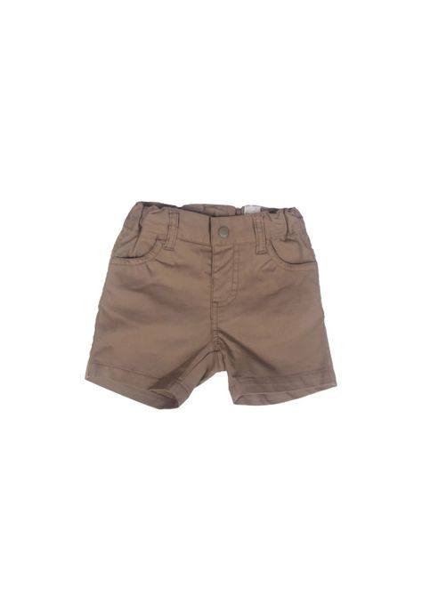 Short Bebe Niño Caqui Pillin-0