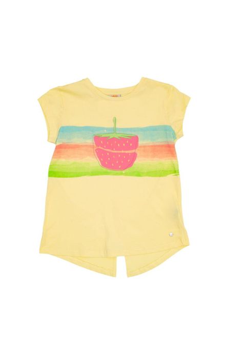 Polera Niña Amarillo Pillin-0
