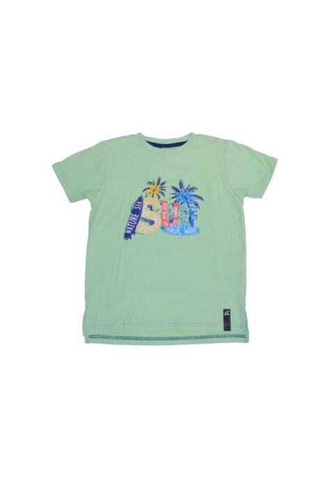 Polera Niño Verde Pillin-0