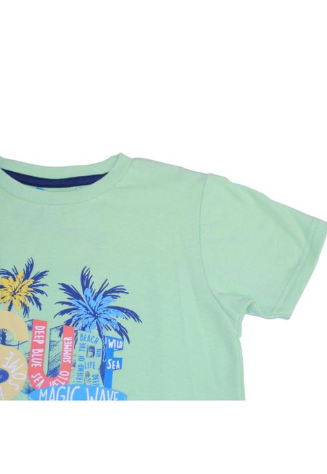 Polera Niño Verde Pillin-2