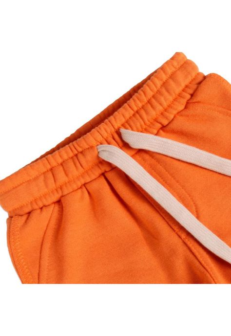 Bermuda Franela Bebe Niño Naranja Pillin-1